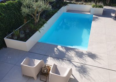 Plungepool bovenaanzicht